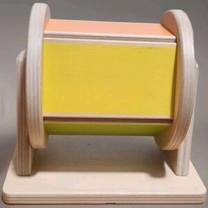 Lovevery The‎ Senser Toy Spinning Rainbow Wheel and Wooden Bell Montessori